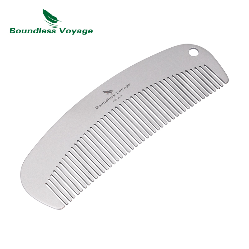 Comb Pocket Titanium - مشط شعر ولحية من التيتانيوم من