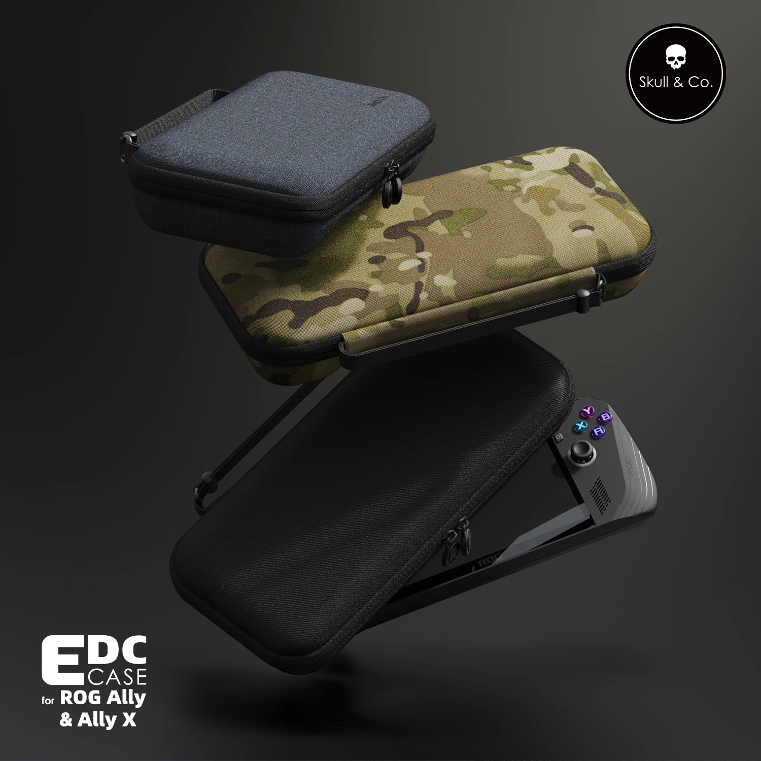 Edc Carry Co - حقيبة Skull & Co. EDC المحمولة