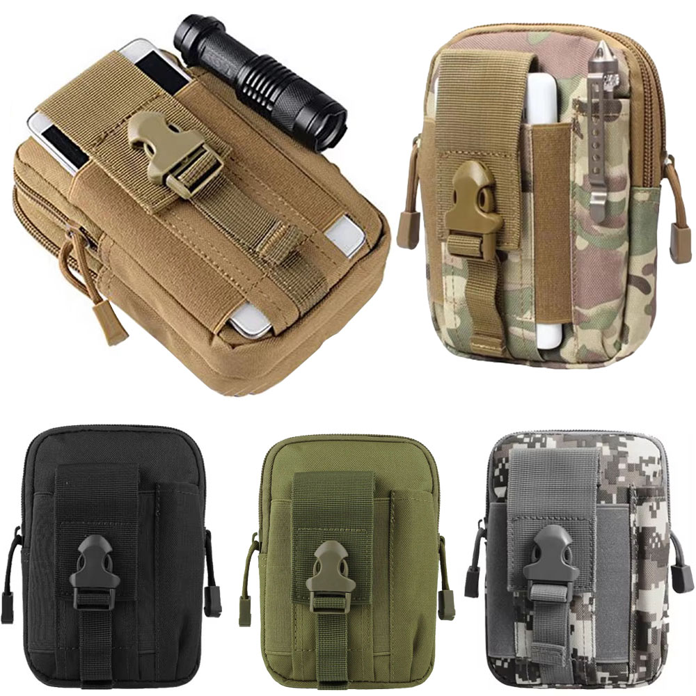Edc Carry Belt - حقيبة خصر تكتيكية متعددة الوظائف للرحلات