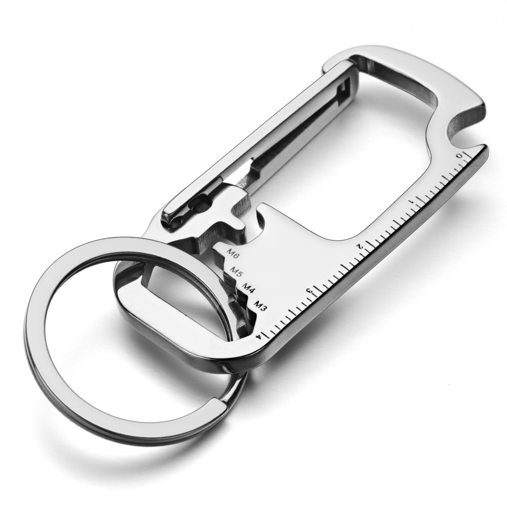 Bottle Opener Keyring - شخصية اسم عدد سلاسل المفاتيح الفولاذ