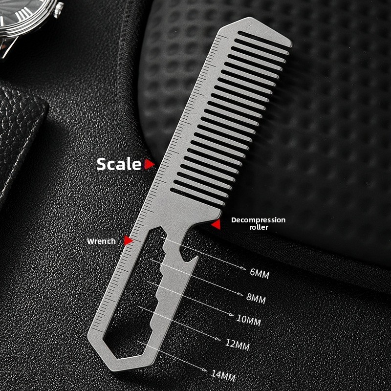 مشط متعدد الوظائف جديد من سبائ - مراجعة Comb Pocket Titanium وسعره