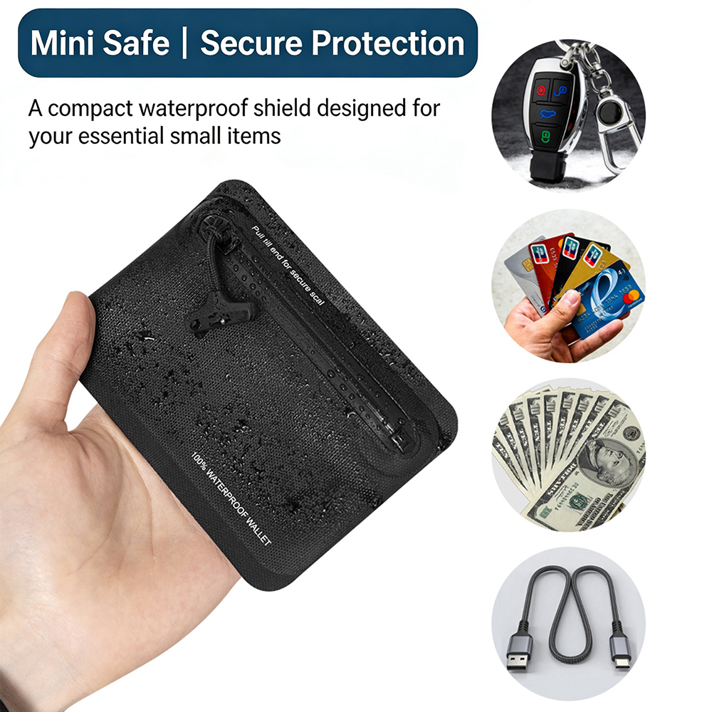 محفظة نقود بسحاب مقاومة للماء  - مراجعة Leather Edc. Carry Pouch وسعره