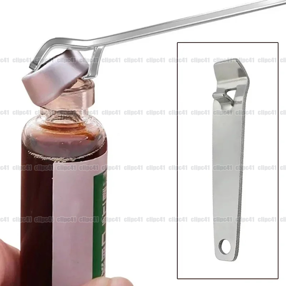 1 قطعة الفولاذ المقاوم للصدأ ع - مراجعة Bottle Opener Keyring وسعره