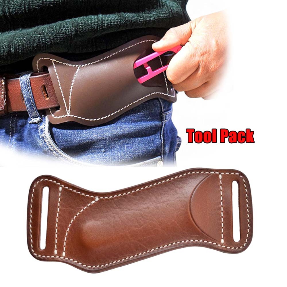 جراب سكين تكتيكي للتعليق على ا - مراجعة Leather Edc. Carry Pouch وسعره