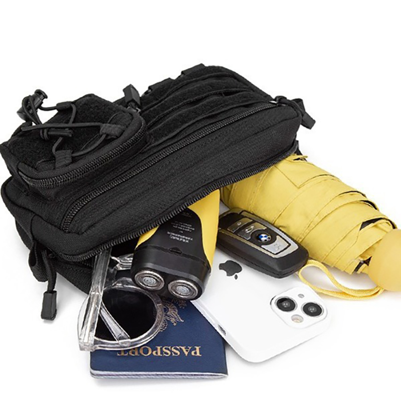 التكتيكية مول الإدارة الأفقية  - مراجعة Edc Carry Belt Pouch وسعره