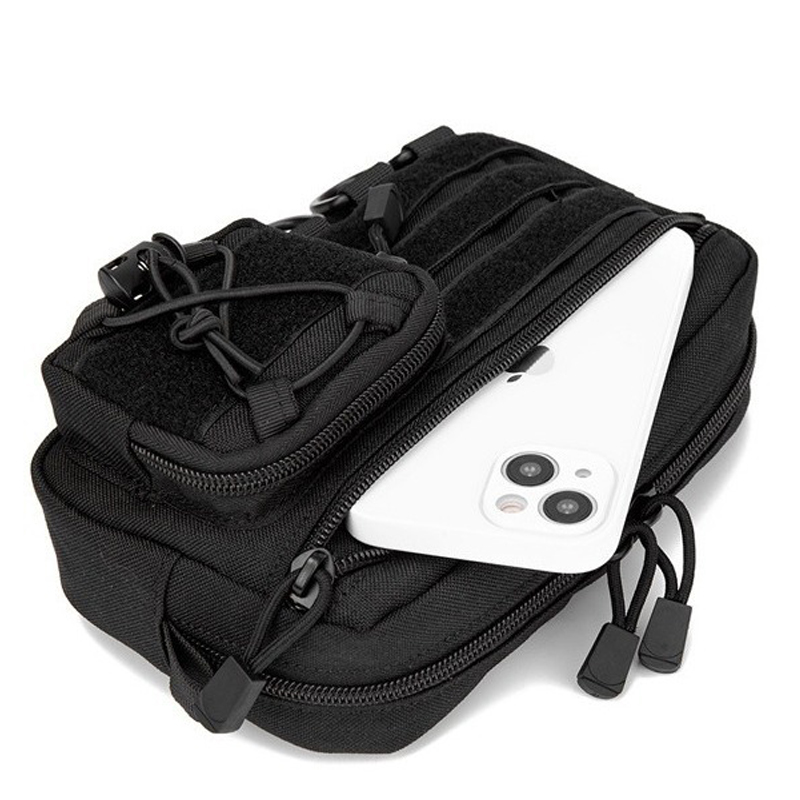 التكتيكية مول الإدارة الأفقية  - مراجعة Edc Carry Belt Pouch وسعره