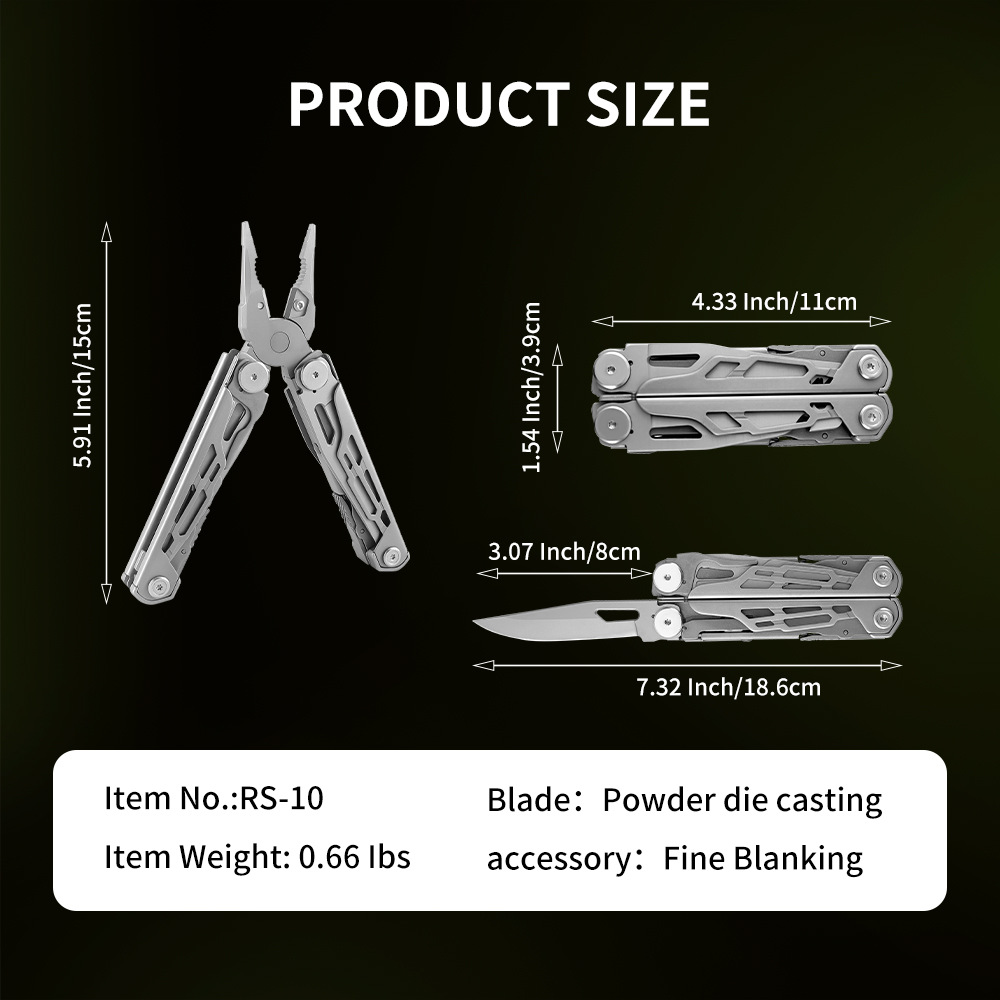 أداة متعددة الاستخدامات 19 في  - مراجعة Edc Carry Pliers وسعره