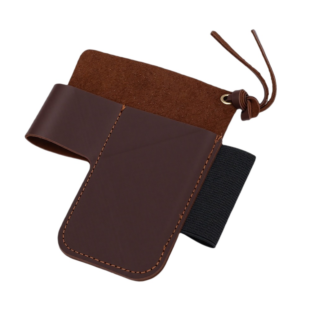حافظة متعددة الاستخدامات من جل - مراجعة Leather Edc. Carry Pouch وسعره