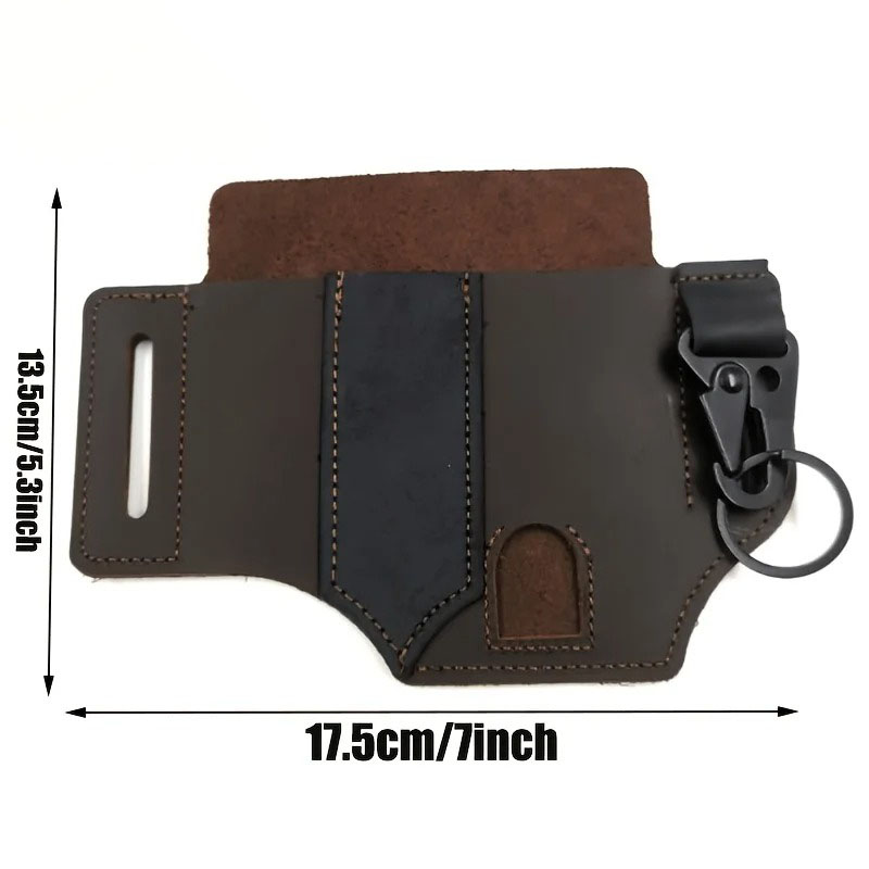 حافظة أدوات متعددة الاستخدامات - مراجعة Leather Edc. Carry Pouch وسعره
