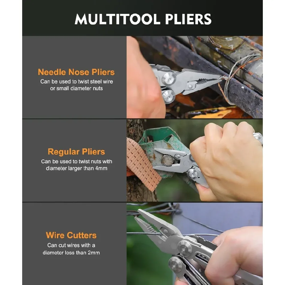 كماشة قابلة للطي للاستخدام الخ - مراجعة Edc Carry Pliers وسعره