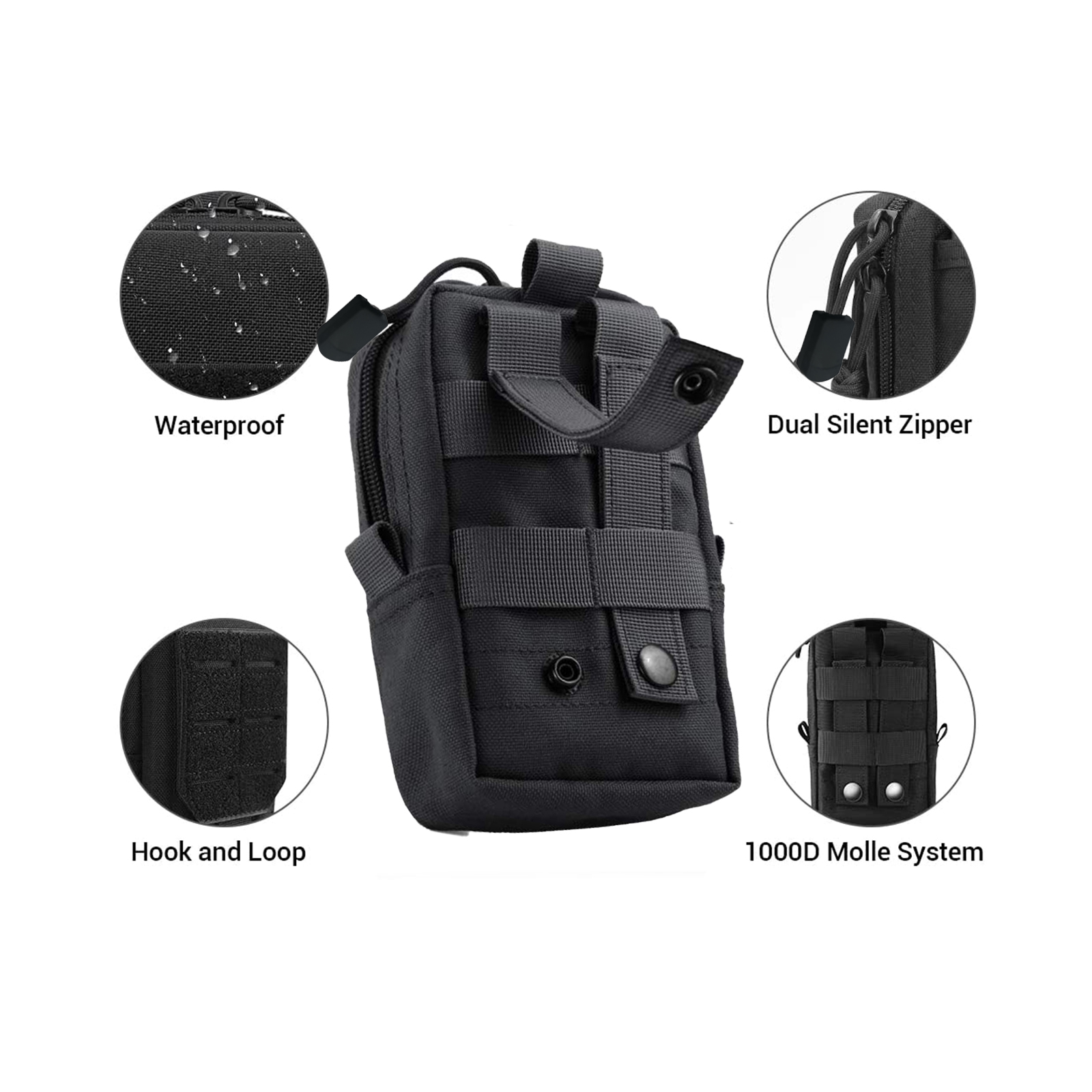 التكتيكية مول الحقيبة الخصر حق - مراجعة Edc Carry Items وسعره