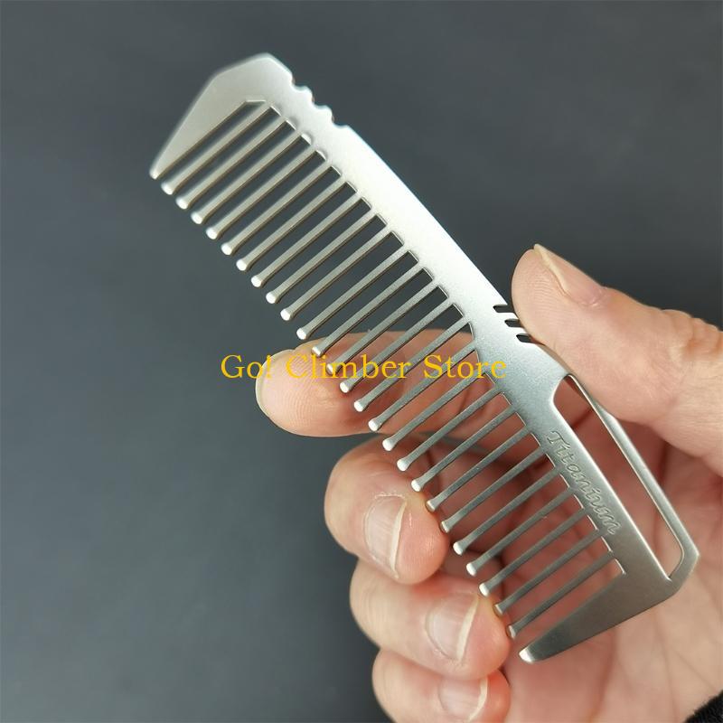 Q84C المحمولة لمشط سبائك التيت - مراجعة Comb Pocket Titanium وسعره