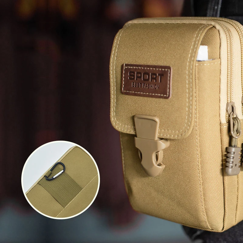 حقيبة خصر تكتيكية EDC بطبقة مز - مراجعة Edc Carry Belt Pouch وسعره