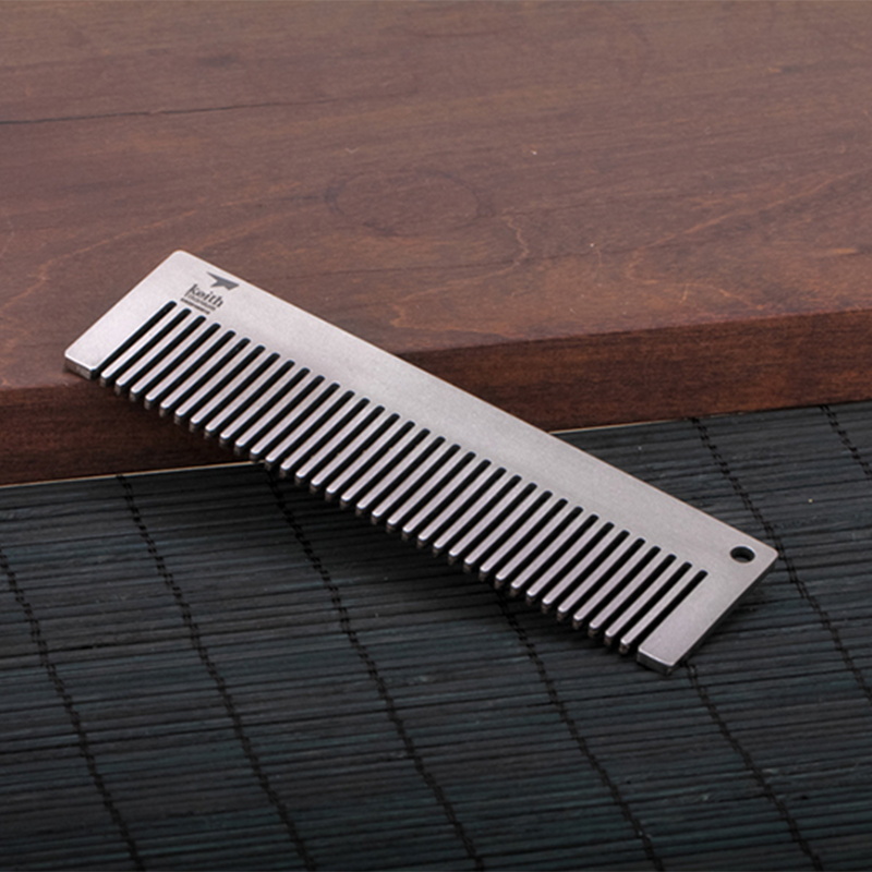 مشط كيث تيتانيوم للسفر للرجال، - مراجعة Comb Pocket Titanium وسعره