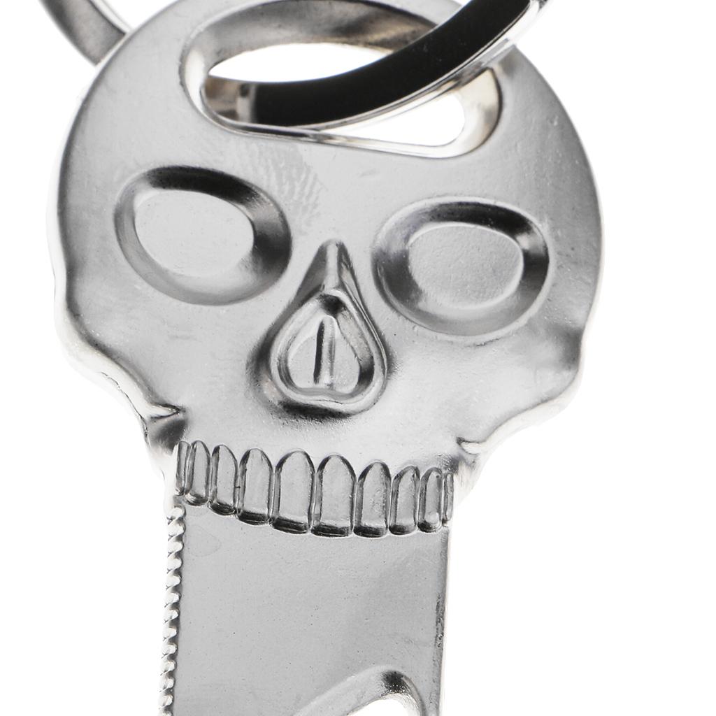 حلقة مفاتيح معدنية بتصميم جمجم - مراجعة Bottle Opener Keyring وسعره