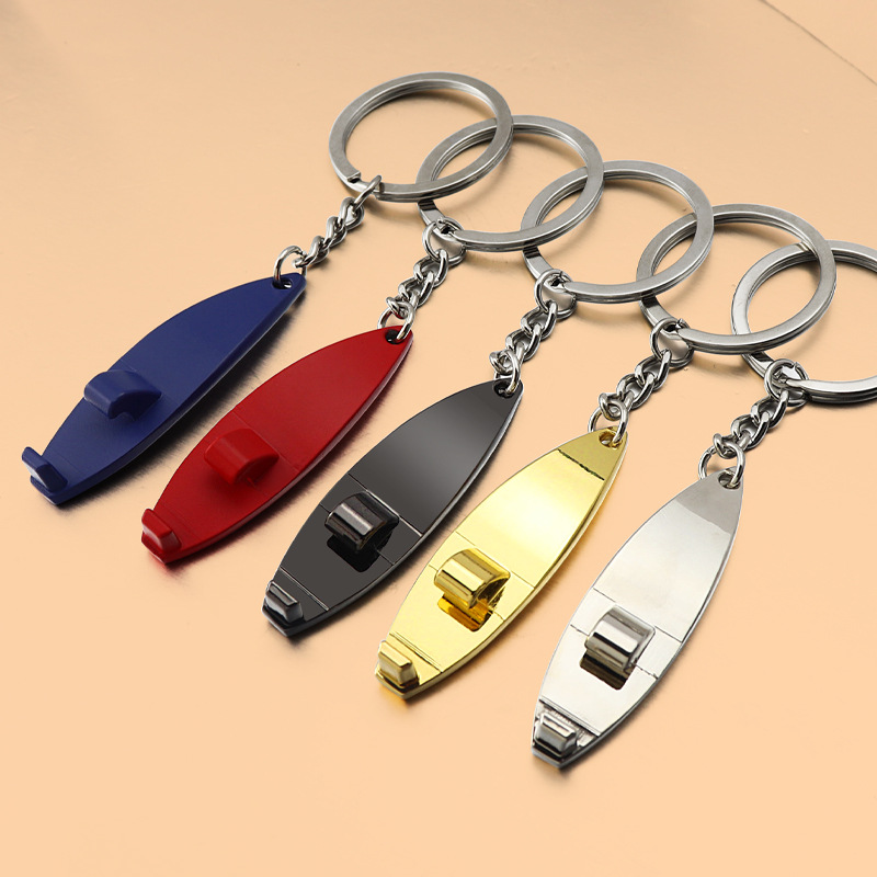 1 قطعة سلسلة المفاتيح المخصصة  - مراجعة Bottle Opener Keyring وسعره